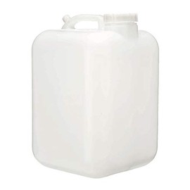 Hedpak Hedpak-5-Gal 5 Gallon Plastic Carboy with Handle-BPA Free & Food Grade (Sіnglе pасk), White