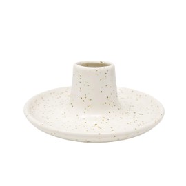 Flora Jane’s Ceramic Palo Santo Holder, Ash Catcher for Burning Palo Santo Sticks, Vanilla Bean, Minimalist Style