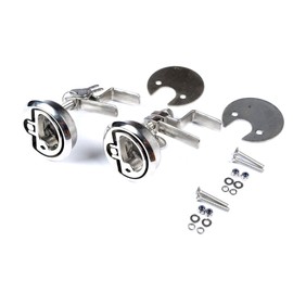 Mxeol Marine Cam Latch Boat Hatch with Fasteners Stainless Steel Pair