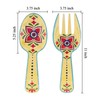 UPware 2-Piece 10.75 Inch Melamine Salad Server/Utensil. Includes Salad Spoon