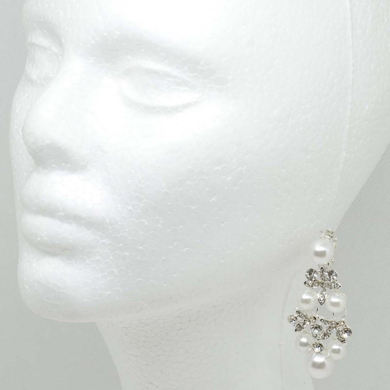 Veeve La Marie! B284 Pearl Necklace Necklace Set Wedding Earrings