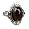 Prettyia Conjunto De Anillo De Collar De Piedras Preciosas Ovaladas,