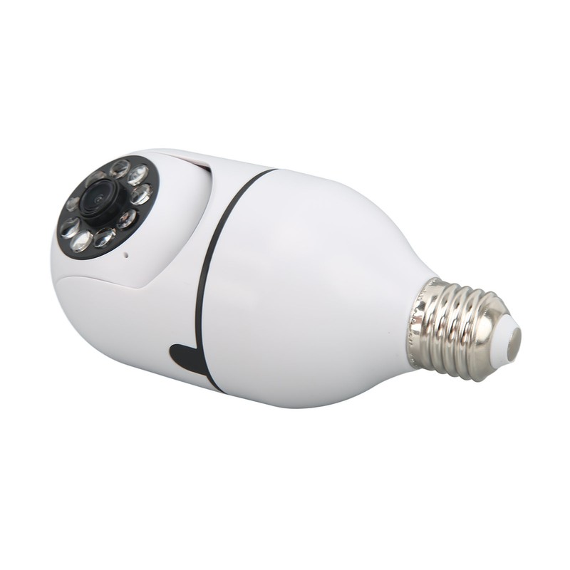 E27 Light Bulb Security Camera 5G 2.4G WiFi 2MP 1080P