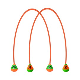 GEERDAN Diving Toy for Children, 2 Diving Rings for Underwater, Water Toy, Outdoor Swimming Pool Toy, Pool Party Gift for Children, Boys, Girls (2.5 m)