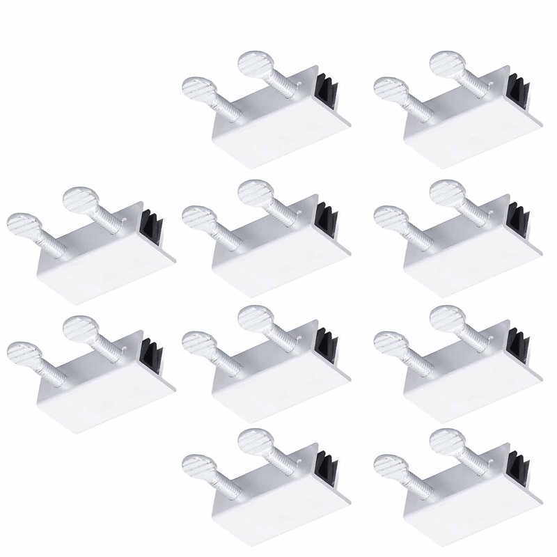 10Pcs Sliding Window Locks Aluminum Alloy Anti Aging Adjustable Window