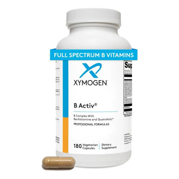 Xymogen B Activ Complex Vitaminas B 180 Cápsulas