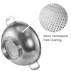 Tiawudi Large 6-Qt Colander, 18/8 Stainless Steel Mesh Strainer for