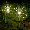 Anordsem Solar Garden Lights Solar Firework Lights Solar Powered String