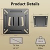 14-27 inch monitor wall bracket - Ultra slim fixed monitor