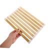FOMIYES Bamboo Sauna Bench Mat Heat Tolerant Non-Slip and Stylish