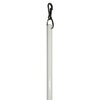 36" Fiberglass Drapery Baton Curtain Wands with Stainless Steel Snap