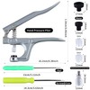 LYNDA Snap Pliers for Crafts Clothing - Hand-held Tool for