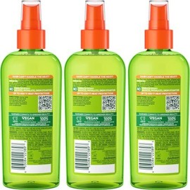 Garnier Fructis Flat Iron Perfector Heat Protecting Hair Mist 3 Count Paraben...