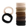 SXQLYH Pack of 10 Hair Scrunchies Band Rope Seamless Cotton