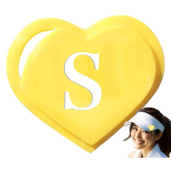 [2025 Summer Edition] Heart Shaped Golf Marker with Cute Initial