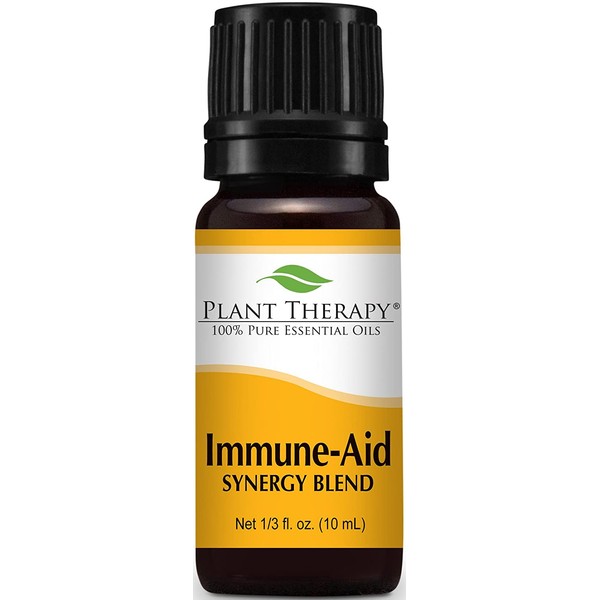 Plant Therapy Immune Aid Synergy Essential Oil 100% Pure, Undiluted, Therapeutic Grade (10 ml)