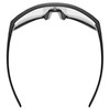Ubex Skyryse Jr. Sports Sunglasses for Kids, UV400, Large, Black
