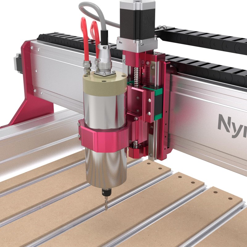 NymoLabs 80mm Diameter Aluminum CNC Spindle Holder Spindle Mount Only