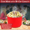 HOME - X MICROWAVE RICE COOKER 10 CUP COOKER BPA
