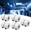5Pcs Shaft Coupler Coupling Aluminium Alloy Connector for 3D Printer