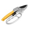 Ratcheting Bypass Pruning Shears Pruning, Anvil Groove Design, Reinforced Design
