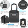 Diyife Key Safe, [Weatherproof] Portable Lock Box for Keys Outdoor