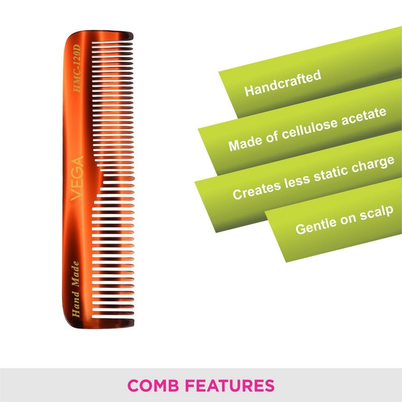 Vega Handmade Comb - Taschen HMC-120D 1 Stk