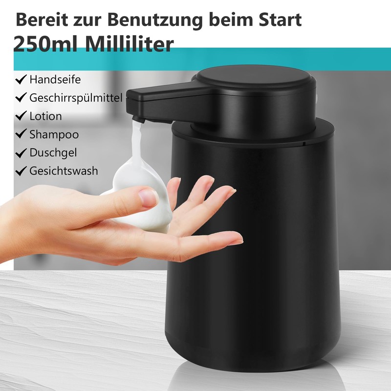 Phneems Soap Dispenser Automatic Foam Soap Dispenser Electric Soap Dispenser
