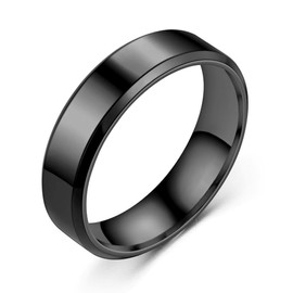 Swars Ring, 0.2 inch (6 mm), Men's, Women's, Stainless Steel, Simple, Choose from 3 Colors, Hypoallergenic, Metal, No Gemstone