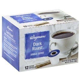 Wegmans, Single Serve Coffee Capsules, Dark Roast, 12-count