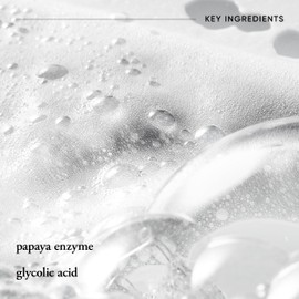 philosophy purity made simple pore purifying foaming facial cleanser - with papaya enzyme & glycolic acid - face wash removes dirt and impurities from pores - 5 fl oz