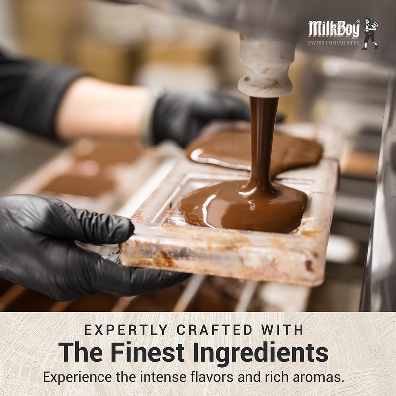 Milkboy Swiss Gourmet Milk Chocolate Bars - Dark Chocolates -