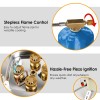 LakeForest Portable Camping Stove Gas Cooking Burner Propane Butane Burner