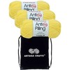 Premier Yarns Anti-Pilling Everyday DK Solids Yellow 1107-72 (3-Skeins-Same Dye