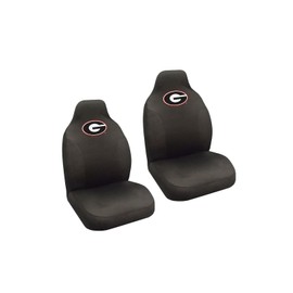MULTI_B Georgia Bulldogs 2 Seat Covers and Wheelcover with