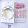 3D Handmade Press on Nails Medium Square Fake Nails with