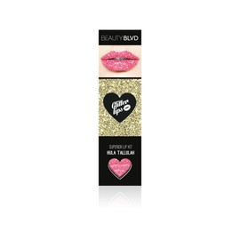 BEAUTYBLVD Glitter Lips, Cruelty Free Lip Kit - Hula Tallulah