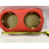 Jose Car Audio titty panel For 2-6.5 Midrange Speaker