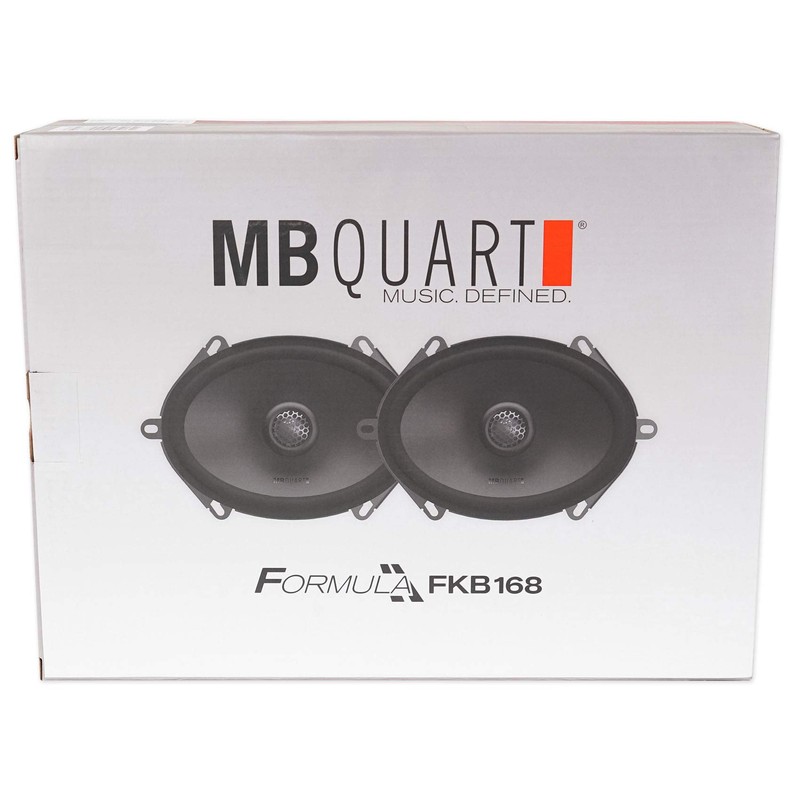 MB Quart (4) FKB168 6x8 200 Watt Car Stereo Coaxial
