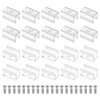 PATIKIL Rope Light Mounting Brackets, 100pcs Neon Light Fixing Clip