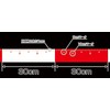 Shinwa Sokutei 78195 Pasting Rod, Synthetic Paper, 2.0 inches (75