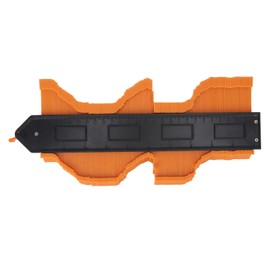 Connectable Profile Gauge 10 Inch Shape Duplicator with Lock, Stocking Stuffers, Contour Gauge for Shape Outline Tool, Woodworking Tile Flooring, Angle Measuring