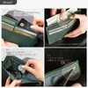 Blue Sincere SW2 Ultra Thin Long Wallet, Genuine Leather, Card