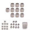 10pcs Male Thread Internal Hex Countersunk Plug Fitting Thread Socket