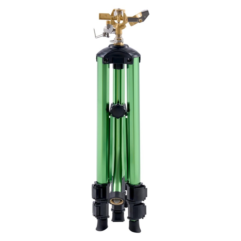 VEVOR Impact Sprinkler on Tripod Base, Heavy Duty Tripod Sprinklers