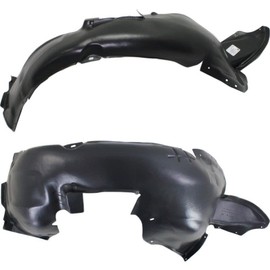 Parts N Go Fender Liner Set w/Clips For 2011-2018 Jetta Front Driver & Passenger Side Left Right VW1248120 VW1249120 5C6805911 5C6805912