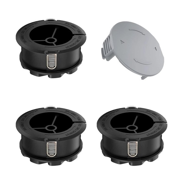 Viilich Pack of 3 single thread spools, replacement spools for