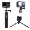 HSU Tripod Mount Adapter for GoPro, Folding Finger with 1/4