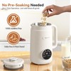 10-in-1 Nut Milk Maker Machine, 40oz Nut Milk Maker, Stainless