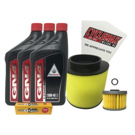 Cyclemax Tune Up Kit compatible with 1992-2000 Honda TRX300FW FOURTRAX 300 4X4 with Spark Plug